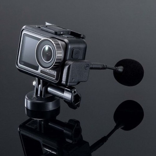 Адаптер микрофона DJI Cynova Osmo Action Dual 3,5 мм для DJI Osmo Action - фото 5 - id-p184429814