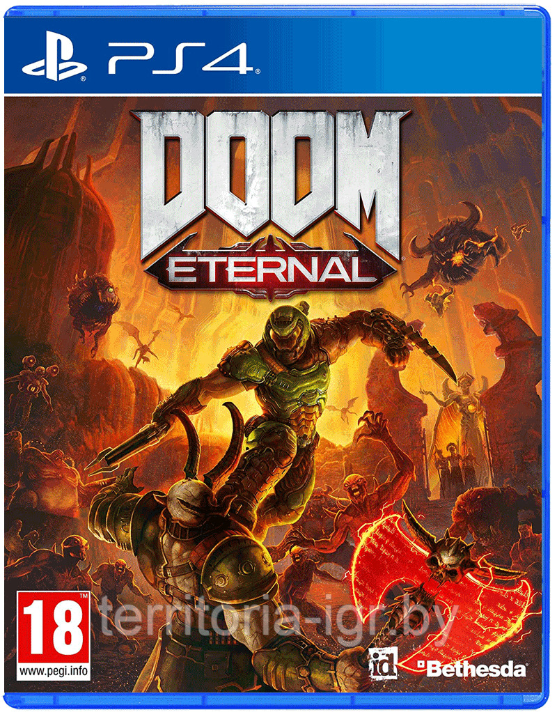 DOOM Eternal sony PS4 ( EU Pack Русская версия) - фото 1 - id-p192169325