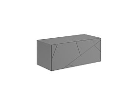 Шкаф навесной ШН-003 (Д.900) Гранж  (2 цвета) фабрика Стиль