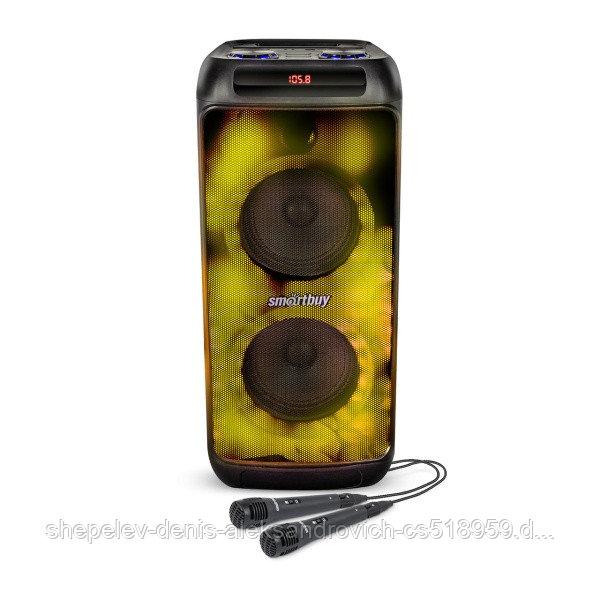 Мультимедийная акустическа система 2.1 Smartbuy FLAMER,60Вт, Bluetooth,MP3,FM-радио, 2 микрофона SBS-5190