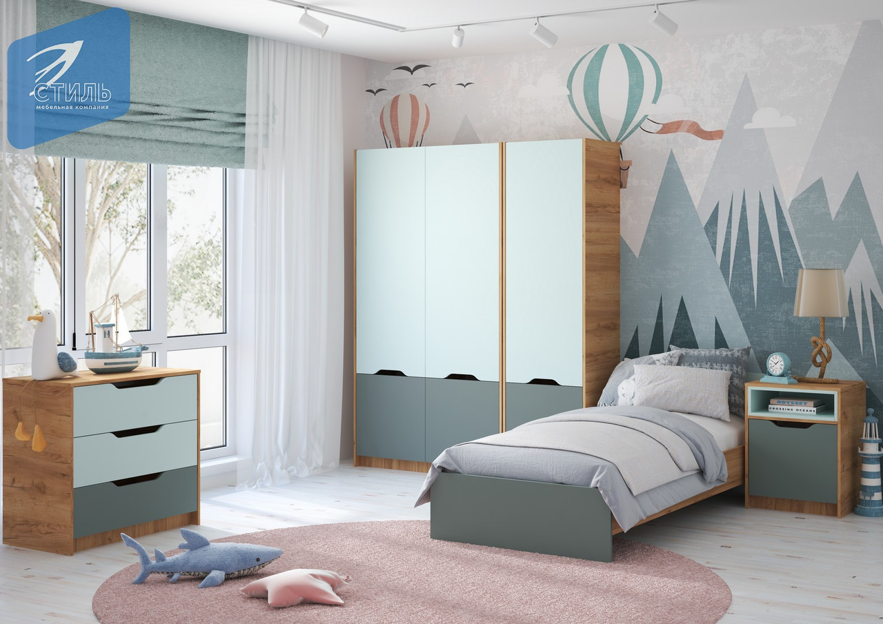 Спальня для подростка Rich модульная (2 варианта цвета) фабрика Стиль - фото 2 - id-p192187633