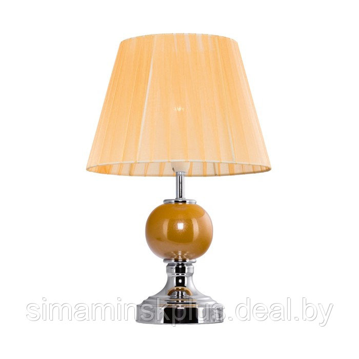 Настольная лампа Nama 40Вт E14, жёлтый 24x24x40 см - фото 2 - id-p192212383