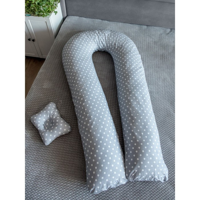 Подушка для беременных «U Комфорт» и подушка для младенцев «Малютка», принт Звездная - фото 1 - id-p192214048