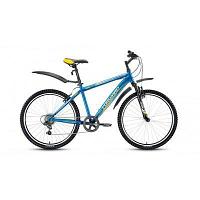 Горный велосипед (хардтейл) Велосипед FORWARD Flash 26 2.0 алюм. (26" 7ск рост 19") синий 2020