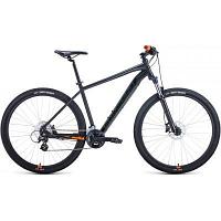 Горный велосипед (хардтейл) Велосипед FORWARD APACHE 29 X (29" 16 ск. рост 19") 2020-2021, черный