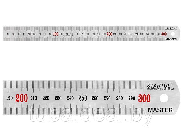 Линейка измерительная 300мм STARTUL MASTER (ST3500-030) (быт.) - фото 1 - id-p84593390