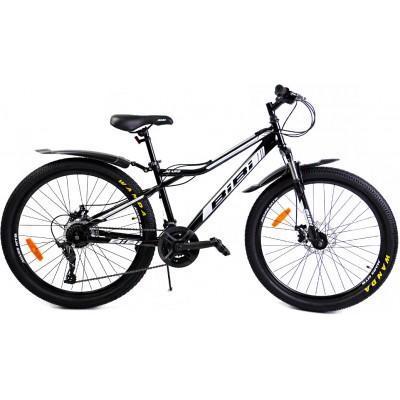 Горный велосипед (хардтейл) Велосипед BIBI 26.SC.14MARS.BL/W black - фото 1 - id-p192225526