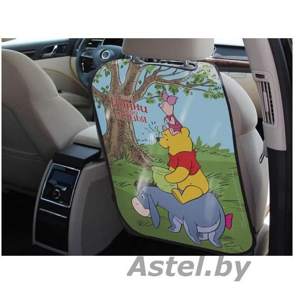 Защитная Накидка на спинку сиденья в автомобиль Disney Винни Пух герои - фото 2 - id-p123412194