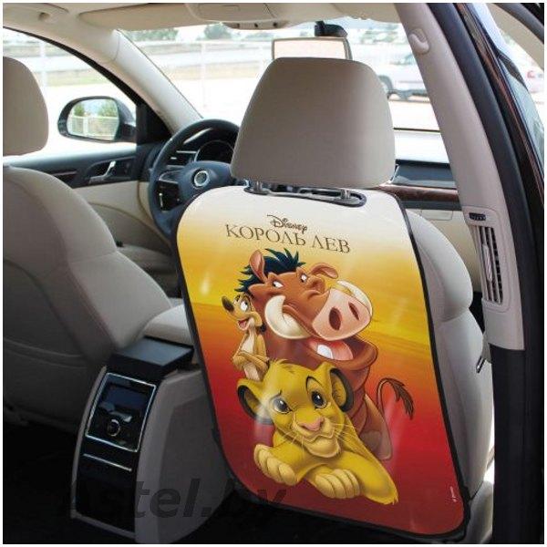 Защитная Накидка на спинку сиденья в автомобиль Disney Король лев саванна - фото 1 - id-p123412196