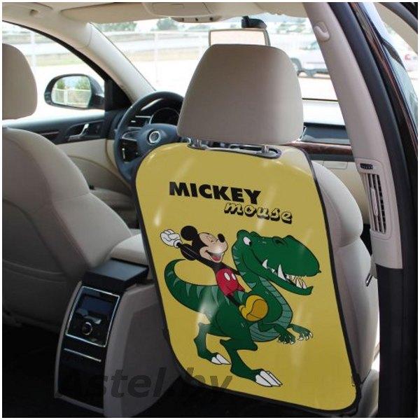 Защитная Накидка на спинку сиденья в автомобиль Disney Микки Маус динозавр - фото 2 - id-p123412195