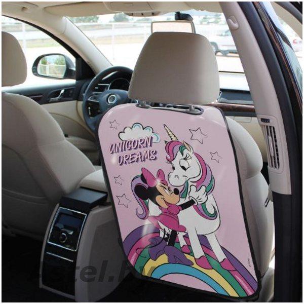 Защитная Накидка на спинку сиденья в автомобиль Disney Минни Маус единорог - фото 2 - id-p112530977