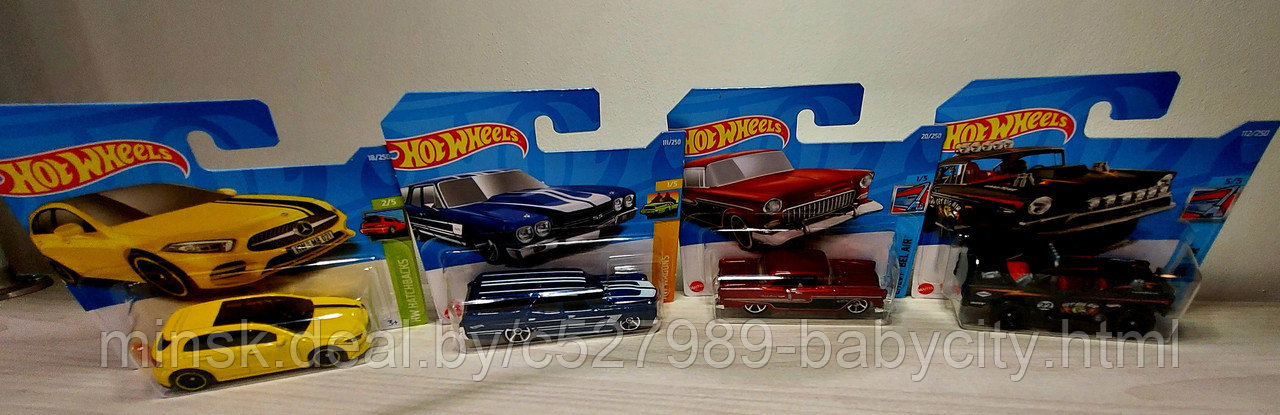 Hot Wheels Машинка Hot Wheels Базовая коллекция - фото 2 - id-p192257343