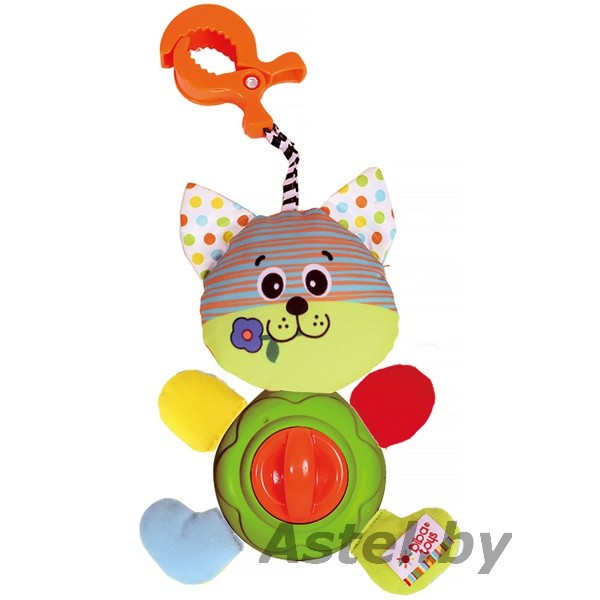 BIBA TOYS Развивающая игрушка-подвеска на прищепке Котишка-Мурлышка, 18*12 см TT681 - фото 1 - id-p192256266