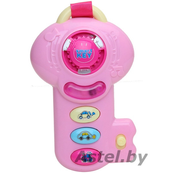 PITUSO Развивающая игрушка Музыкальный ключ (розовый) (свет,звук) 16,5*10*5 см K999-58G - фото 1 - id-p192256319