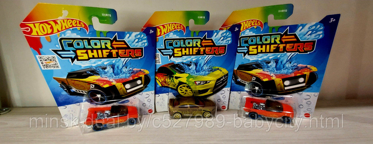 Hot Wheels Машинка Hot Wheels Базовая коллекция ( меняет цвет)
