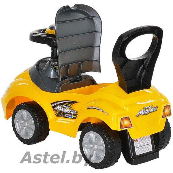 Каталка толокар Pituso Mega Car 381A (желтый) (клаксон) Yellow - фото 2 - id-p192256675