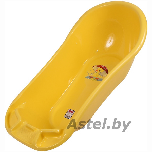 Ванночка детская DUNYA (12001)+ Горка (11104) Желтый/Оранжевый - фото 2 - id-p192256118