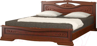 Полуторная кровать Bravo Мебель Елена 3 140x200