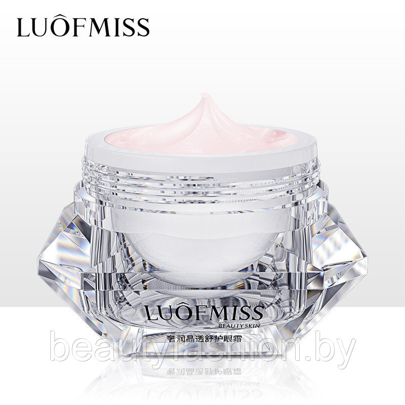 Омолаживающий питательный крем для кожи вокруг глаз Crystal Care Eye Cream Luoffmiss - фото 1 - id-p192258327