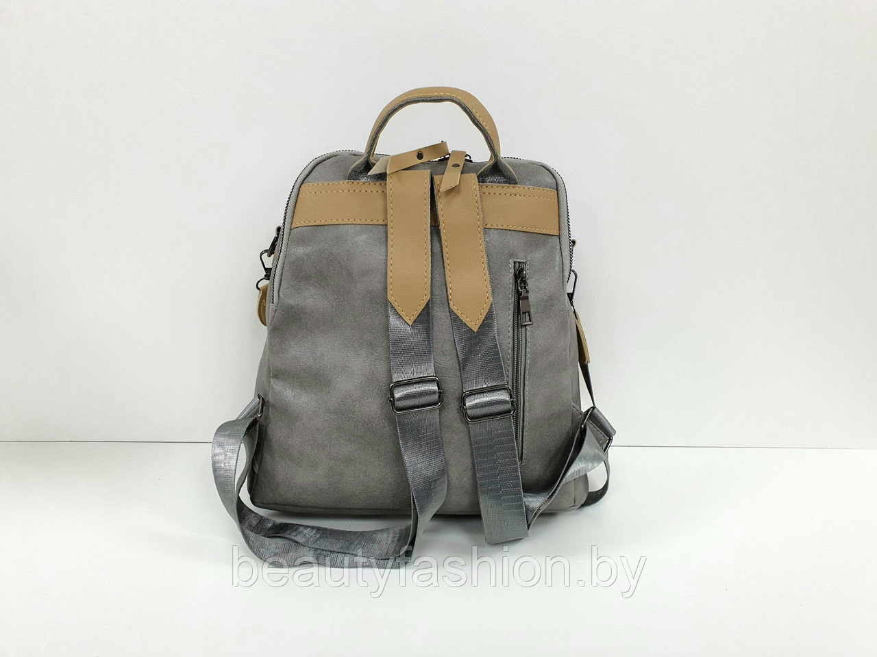 Рюкзак модель 604 (серый) - фото 2 - id-p192258479