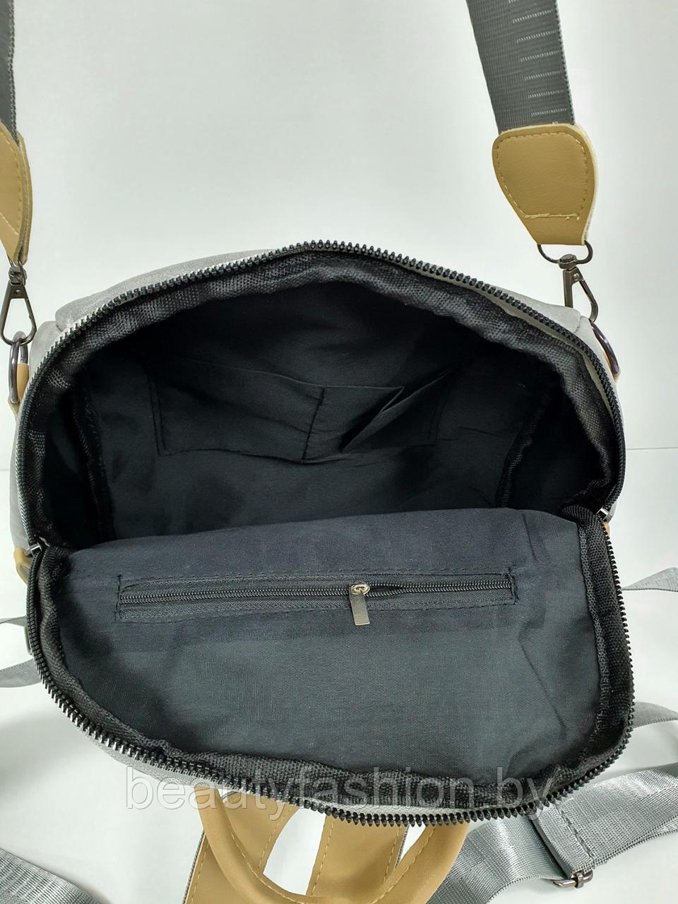 Рюкзак модель 604 (серый) - фото 4 - id-p192258479