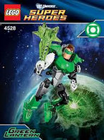 Конструктор 4528 LELE Super Heroes (Супергерои) Green Lantern Зеленый фонарь аналог LEGO 4528