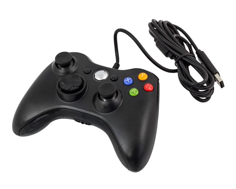 Геймпад Microsoft Wireless Controller Black (Xbox 360), фото 1