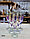 Бокалы для шампанского "лиловая дымка", 170мл, фото 2