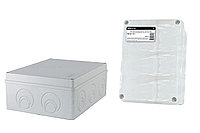 Распаячная коробка ОП 240х195х90мм, крышка, IP44, кабельные ввода d28-3 шт., d37-2 шт.