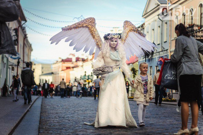 Ангелы. Живые статуи. - фото 4 - id-p34253972