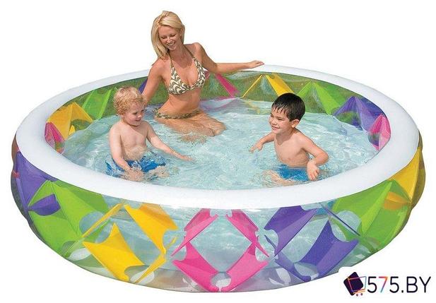 Надувной бассейн Intex Swim Center Pinwheel 229х56 (56494), фото 2