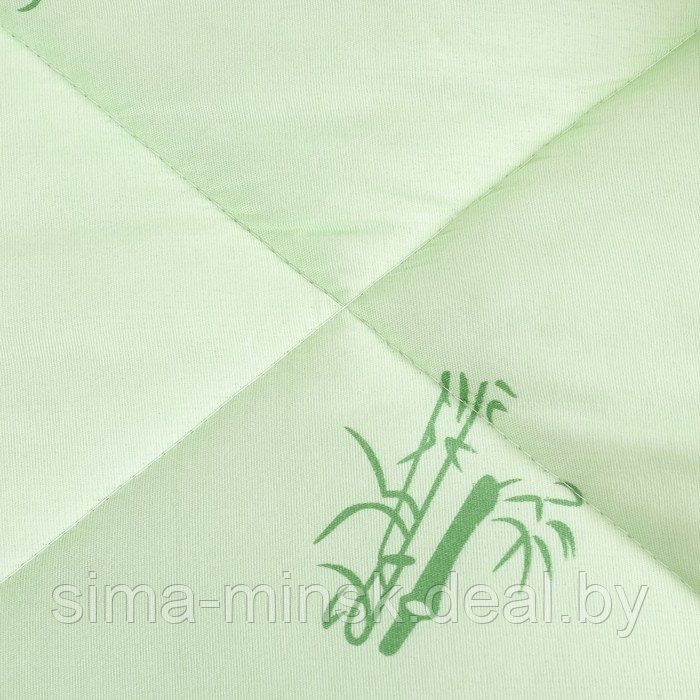 Одеяло Бамбук 140х205 см, полиэфирное волокно 200 гр/м, пэ 100% - фото 3 - id-p192282290