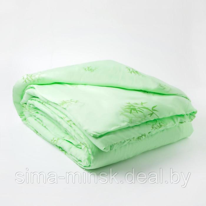 Одеяло Бамбук 140х205 см, полиэфирное волокно 200 гр/м, пэ 100% - фото 2 - id-p192282290
