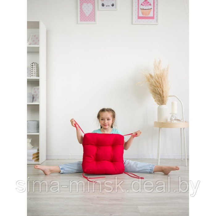 Подушка для сада или детской комнаты «Лофт», размер 38x38x8 см - фото 3 - id-p192282963