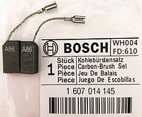 Угольные щетки Bosch 2шт (оригинал) для GWS 9-125 S, GWS 850 CE, 660, 750, 780, 850, 1000, 8-125, 10-125,