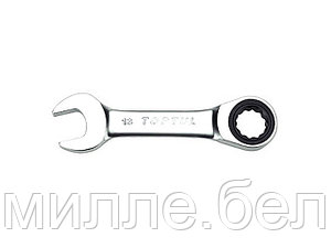Ключ комбинированный 14мм с трещоткой  MINI TOPTUL