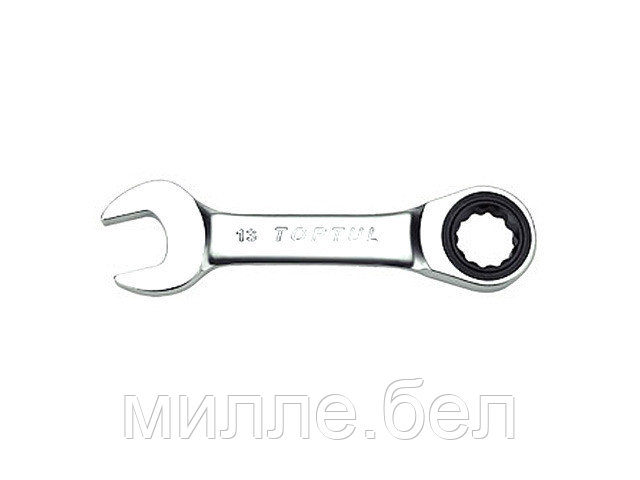Ключ комбинированный 14мм с трещоткой MINI TOPTUL - фото 1 - id-p192289832