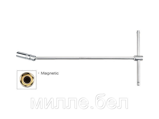 Ключ свечной 21мм магнитный TOPTUL - фото 1 - id-p192290157