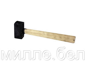 Кувалда 4,0кг кованная, деревянная ручка (Рубин-7)
