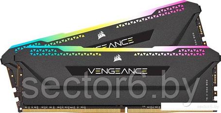 Оперативная память Corsair Vengeance RGB PRO SL 2x8GB DDR4 PC4-28800 CMH16GX4M2D3600C18, фото 2