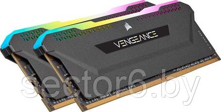 Оперативная память Corsair Vengeance RGB PRO SL 2x8GB DDR4 PC4-17000 CMH16GX4M2E3200C16, фото 2