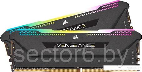 Оперативная память Corsair Vengeance RGB PRO SL 2x16GB DDR4 PC4-25600 CMH32GX4M2E3200C16, фото 2