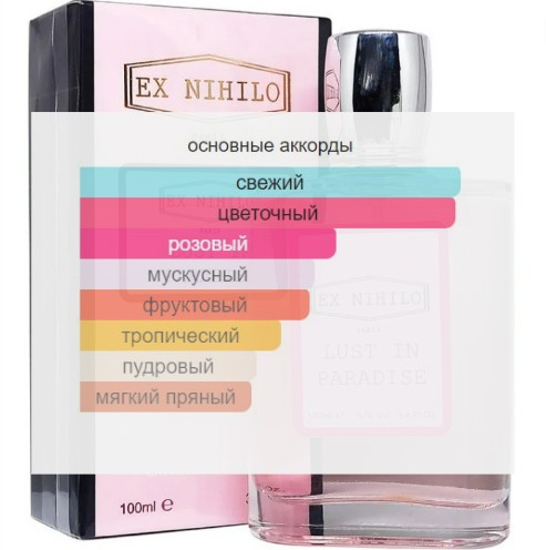 Ex Nihilo Lust in Paradise / Extrait de Parfum 100 ml - фото 2 - id-p184483874