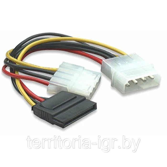 Кабель питания SATA двух устройств 15 см CC-SATA-PSY2 Cablexpert - фото 1 - id-p192318868