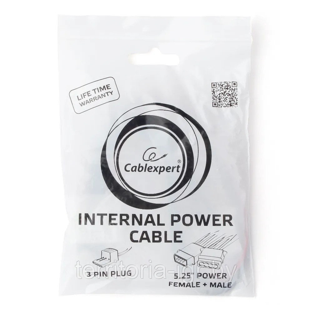 Внутренний кабель питания для 12-вольтового вентилятора CC-PSU-5 Cablexpert - фото 1 - id-p192321637