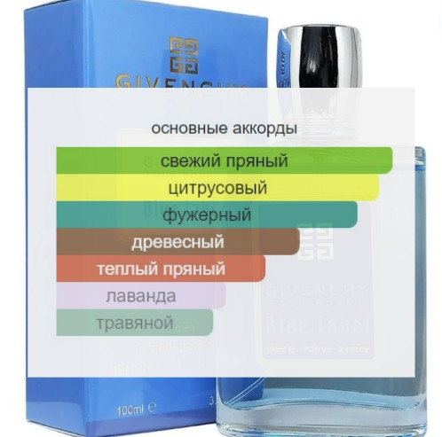Givenchy Blue Label / Extrait de Parfum 100 ml - фото 2 - id-p184629216