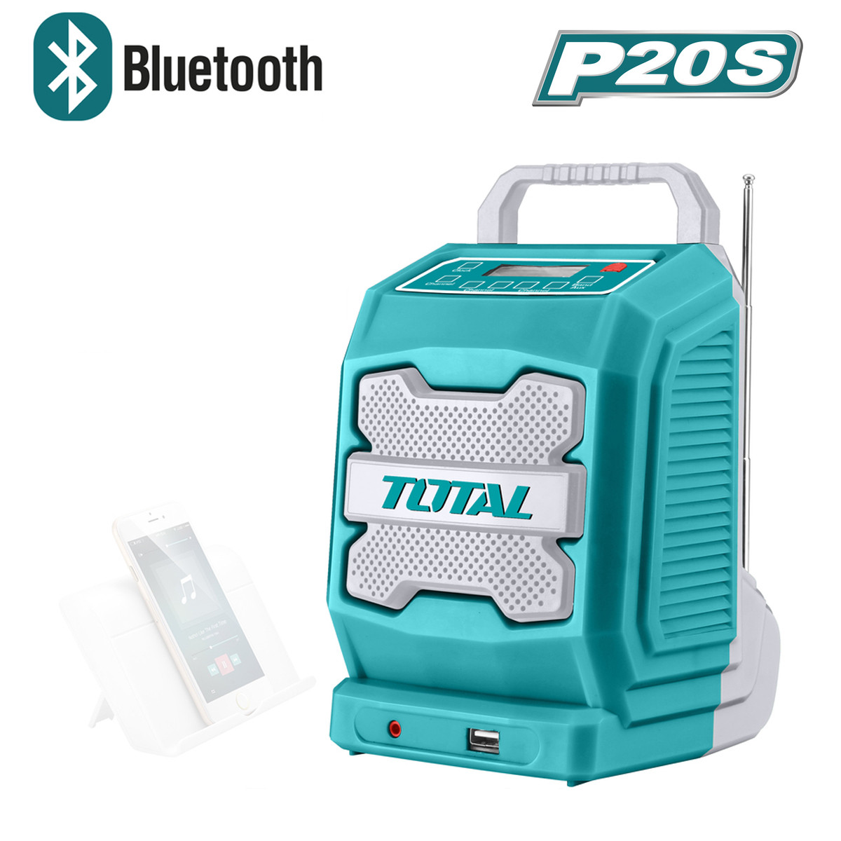 Радиоприемник-Bluetooth колонка TOTAL TJRLI2001 - фото 1 - id-p192328815