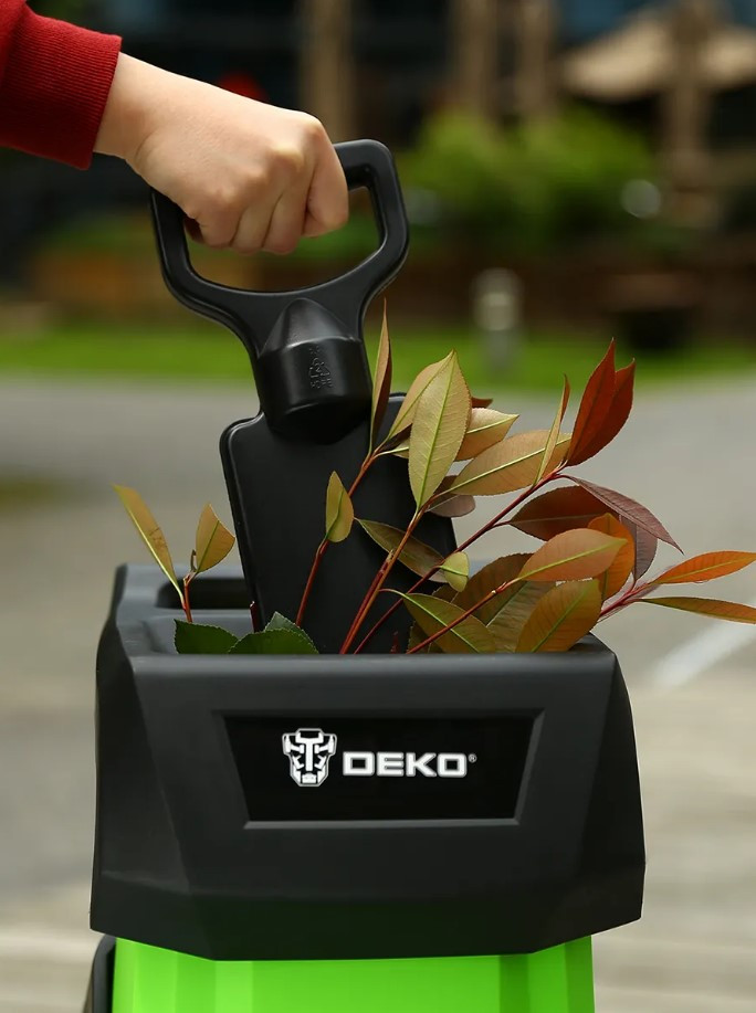Измельчитель садовых отходов сетевой DEKO DKSH2800 - фото 4 - id-p192327944