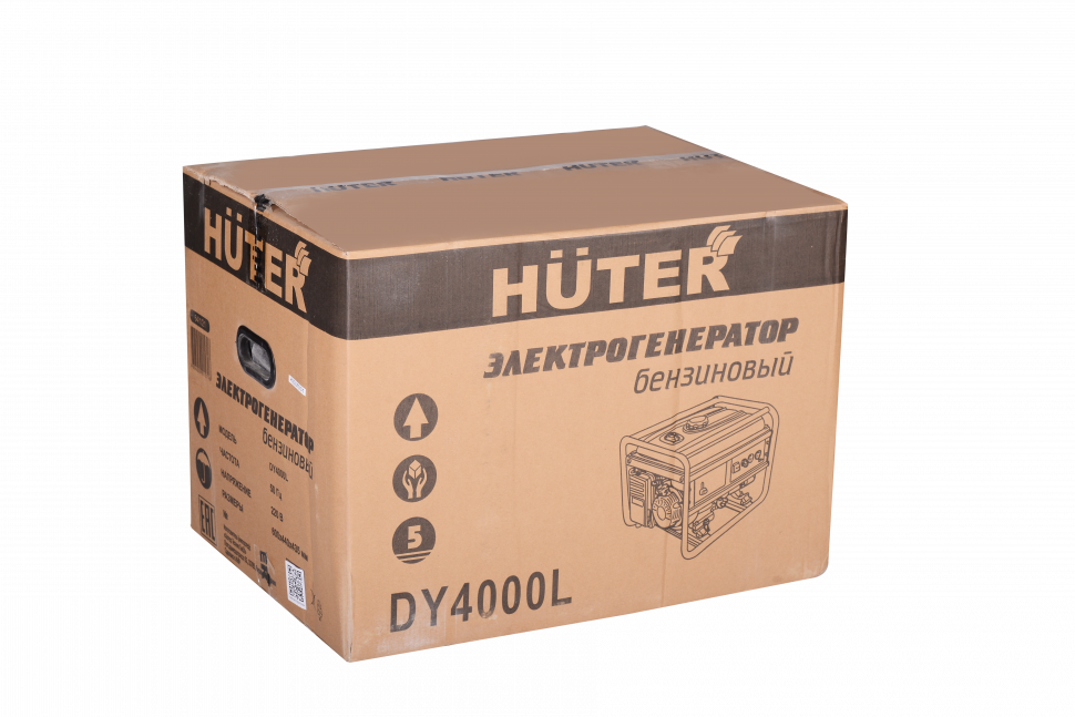 Генератор бензиновый Huter DY4000L - фото 8 - id-p192327057