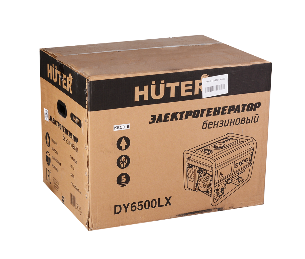Генератор бензиновый Huter DY6500LX с электростартером - фото 7 - id-p192327059